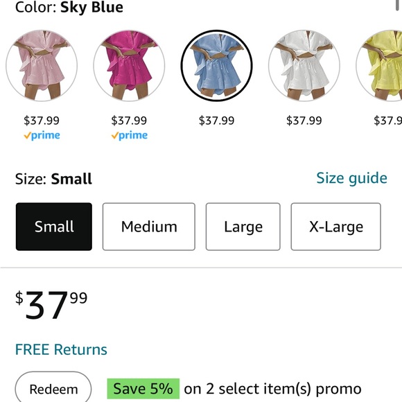 Fixmatti Women 2 Piece Outfits Long Sleeve Button Down Shirt and Shorts Set - Picture 4 of 6